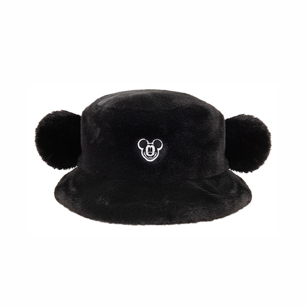 Park Black Fuzzy Bucket Hat