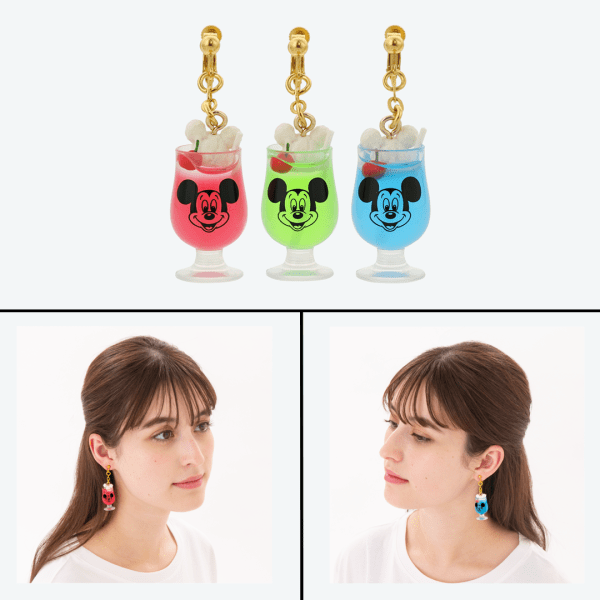 Park Mickey Cream Soda Earrings