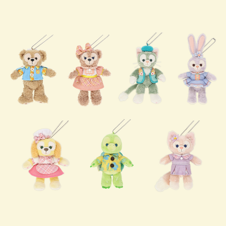 Park Duffy Wonderful Friendship Plush Keychains