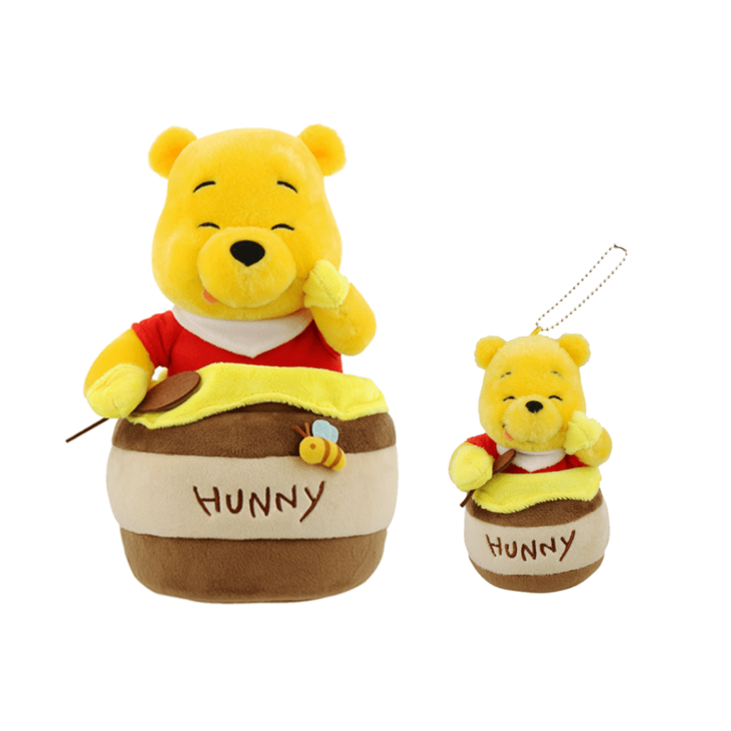 Park Pooh Hunny Pot Plush & Keychain