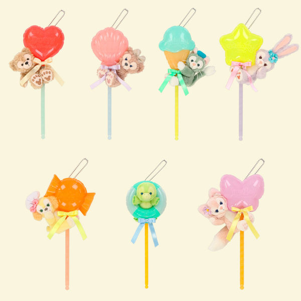 Park Duffy and Friends Plush Keychain Sticks
