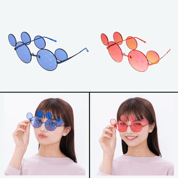 Park Blue and Red Sunglasses