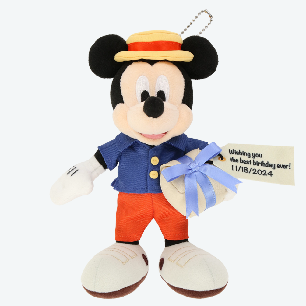Park New Mickey & Minnie Plush Keychains - Image 5