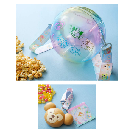 Park 20th Anniversary Duffy Popcorn Bucket and Snack Case