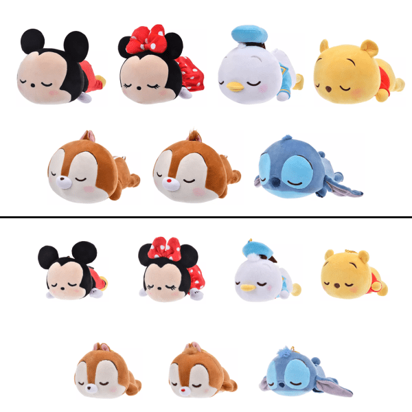 Store Flat Sleepy Plush and Keychains