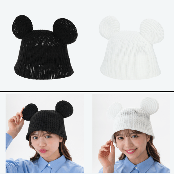 Park Black and White Summer Hats