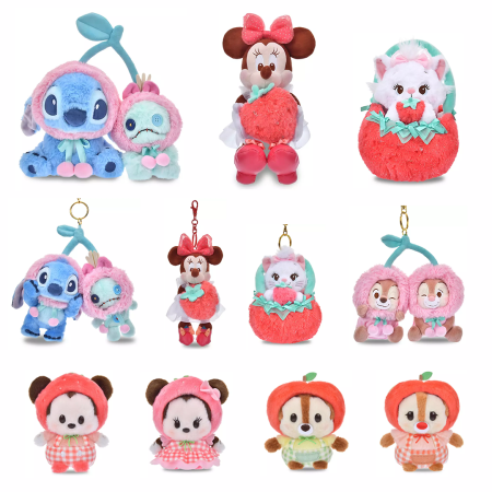 Store Glossy Fruits Plush Collection