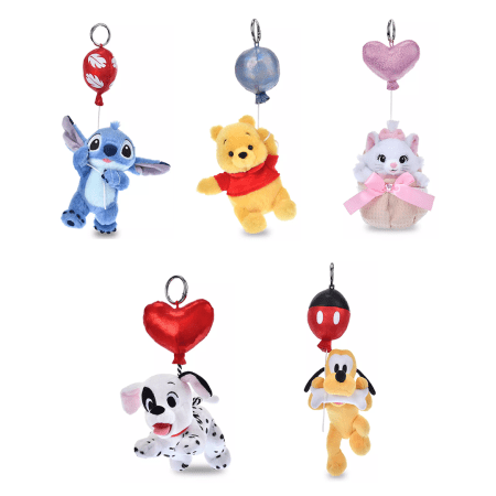 Store Balloon Plush Keychains