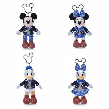 Store School Uniform Plush Keychains