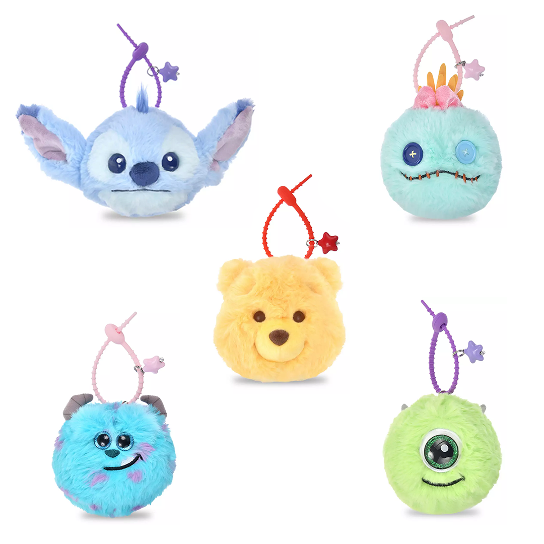 Store Plush Ball Keychains
