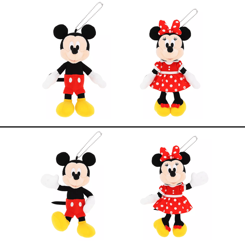 Park Posable Plush Keychains