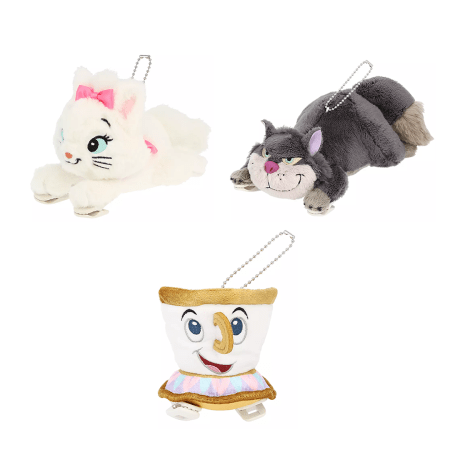 Park Marie, Lucifer, and Chip Clip Keychains