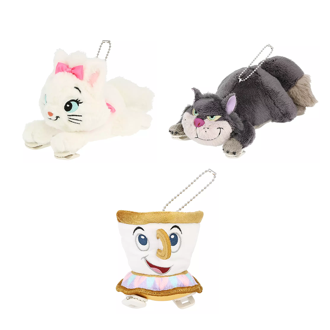 Park Marie, Lucifer, and Chip Clip Keychains
