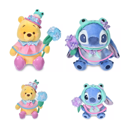 Store Pooh & Stitch Rainy Day Plush