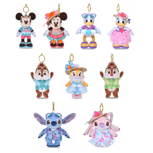 Store Summer Style Plush Keychain Collection