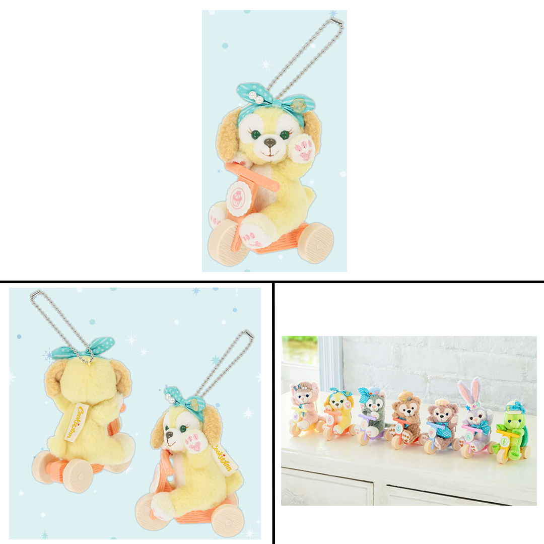 Park Duffy Tricycle Plush Keychains - Image 2
