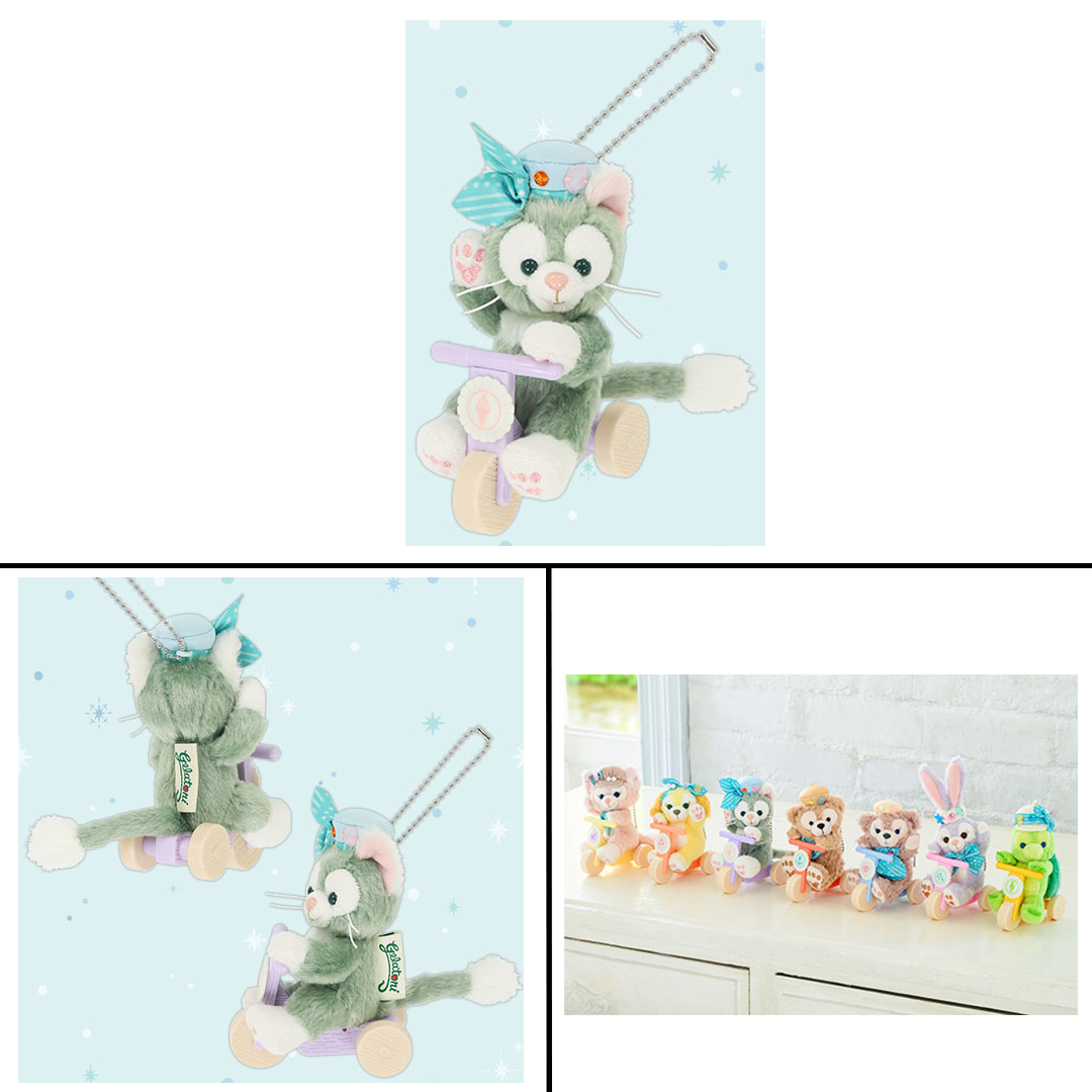 Park Duffy Tricycle Plush Keychains - Image 4