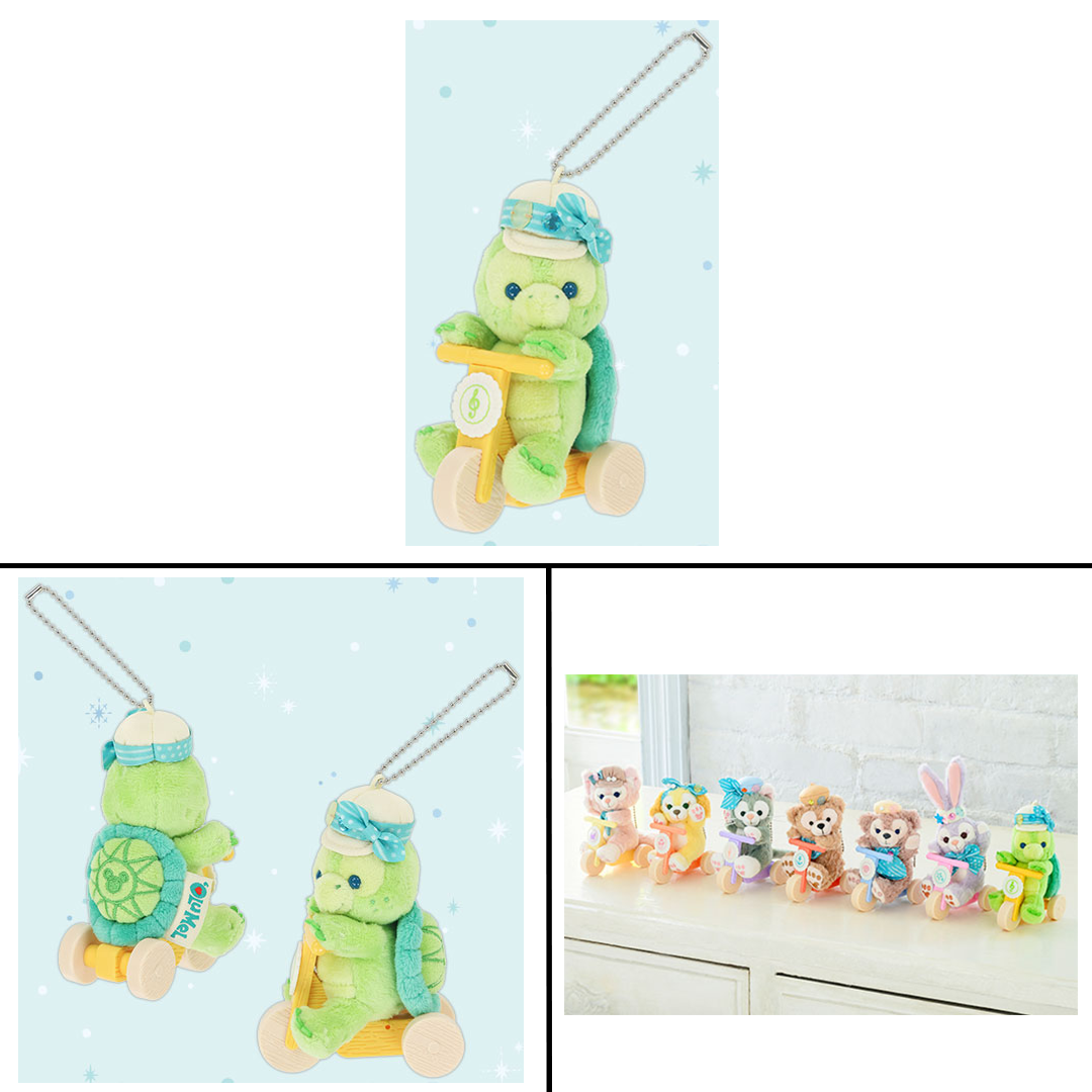 Park Duffy Tricycle Plush Keychains - Image 6