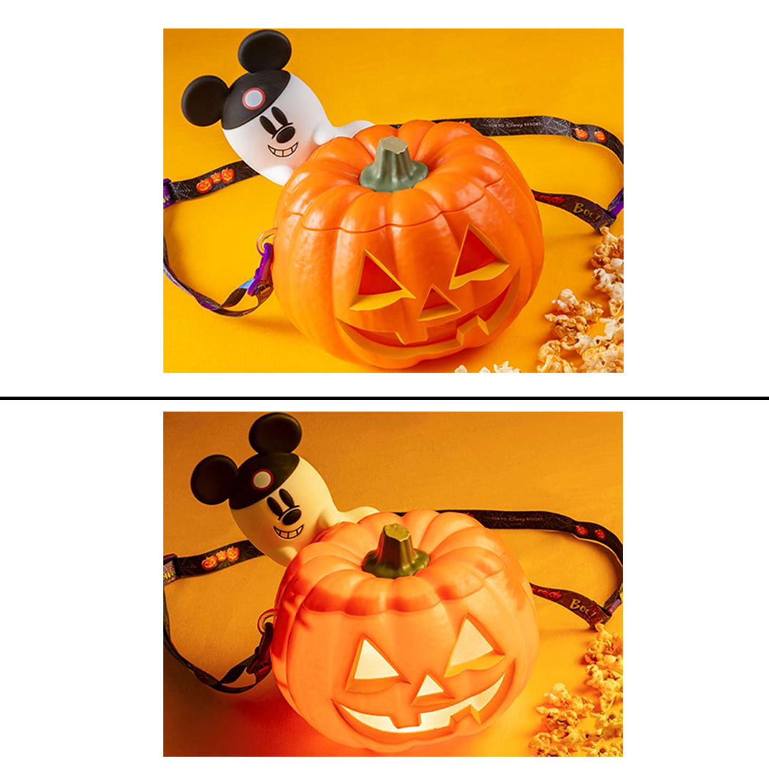 Park 2026 Halloween Mickey Ghost Popcorn Bucket