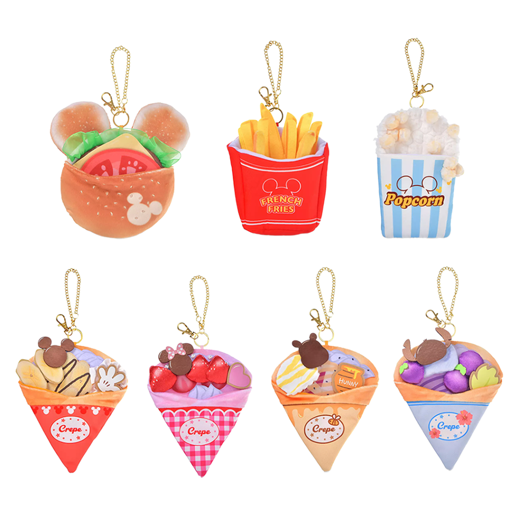 Store Food Pocket Keychains